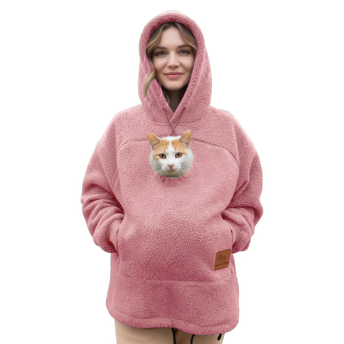 Sweat à Capuche Animly® – La Poche Cocon pour votre Compagnon