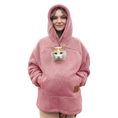Sweat à Capuche Animly® – La Poche Cocon pour votre Compagnon