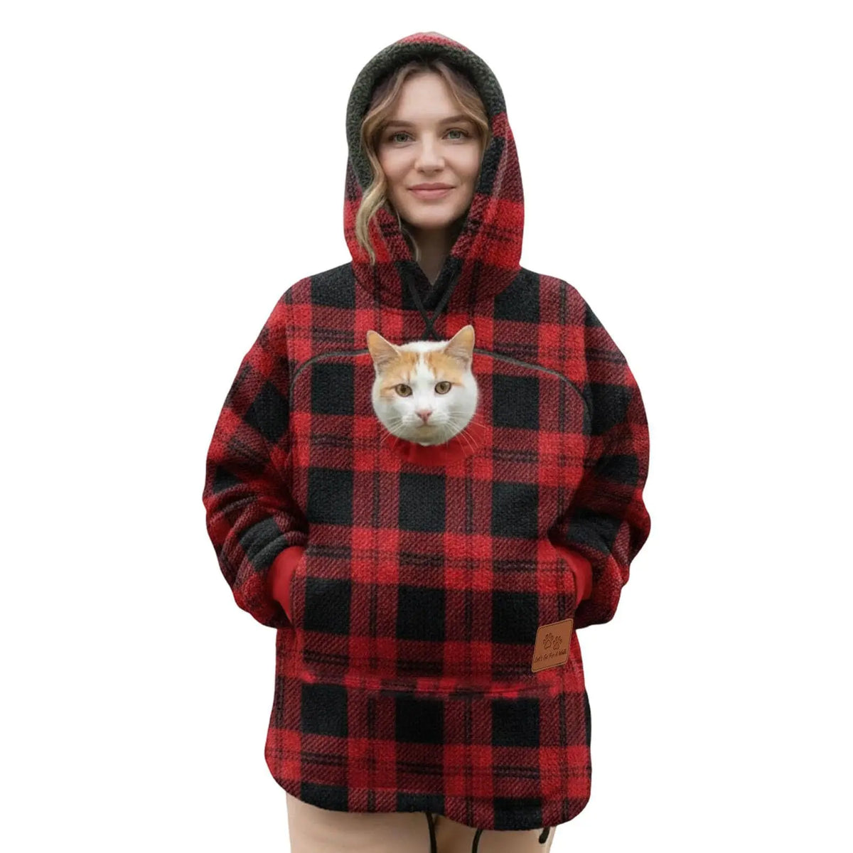Sweat à Capuche Animly® – La Poche Cocon pour votre Compagnon