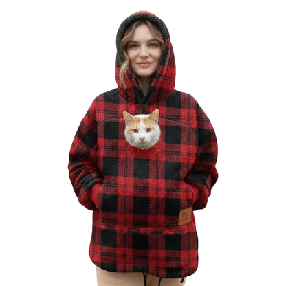 Sweat à Capuche Animly® – La Poche Cocon pour votre Compagnon