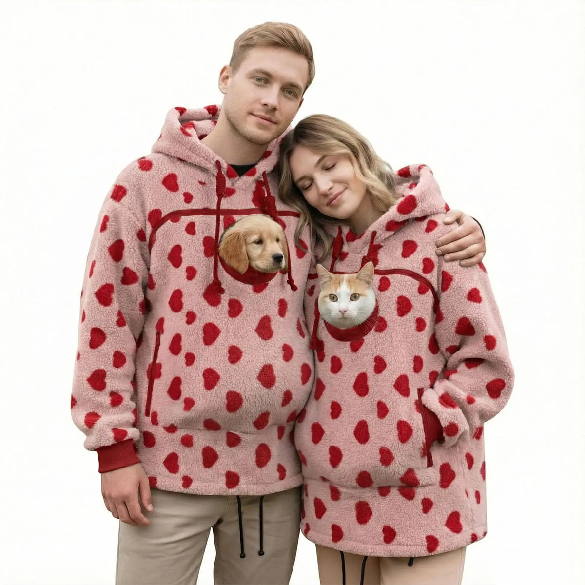 Sweat à Capuche Animly® – La Poche Cocon pour votre Compagnon