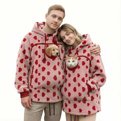 Sweat à Capuche Animly® – La Poche Cocon pour votre Compagnon